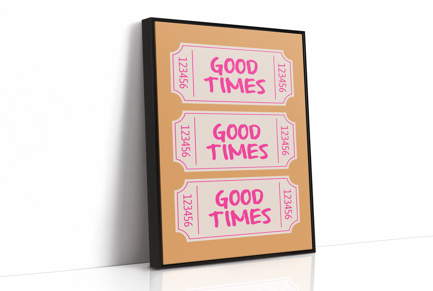 Good Times Ticket Wall Art