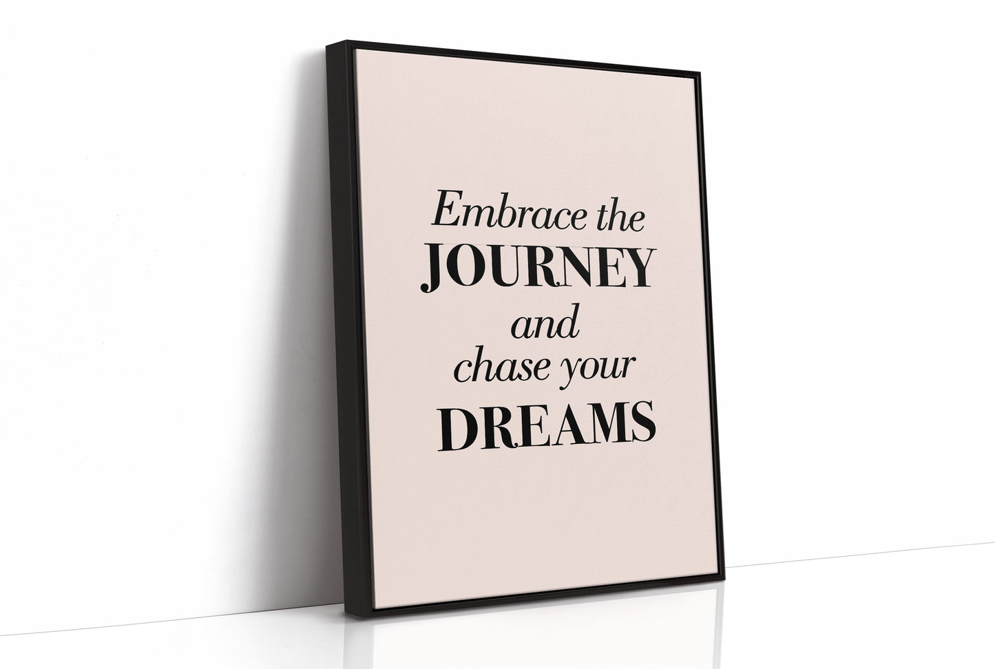 Embrace the Journey Chase Your Dreams