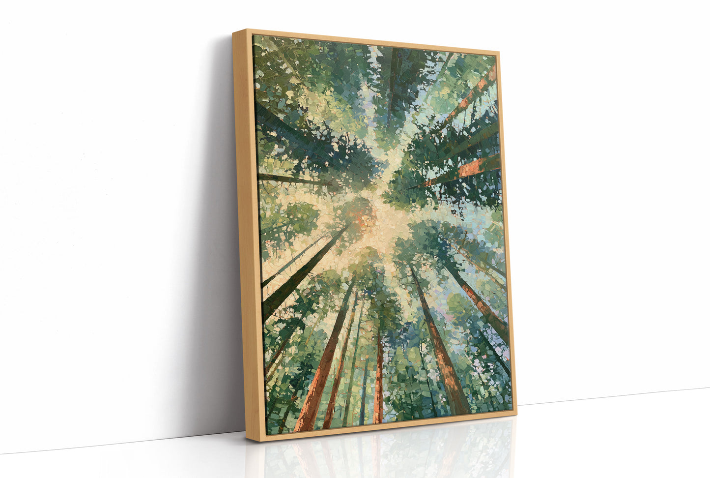 Forest Ceiling, Golden Light