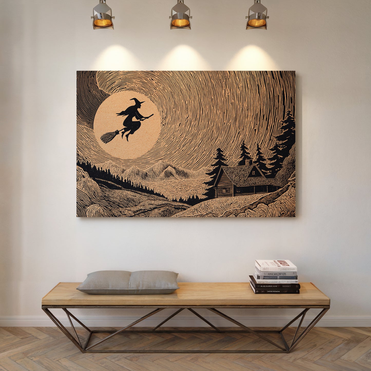 Beneath the Spinning Moon