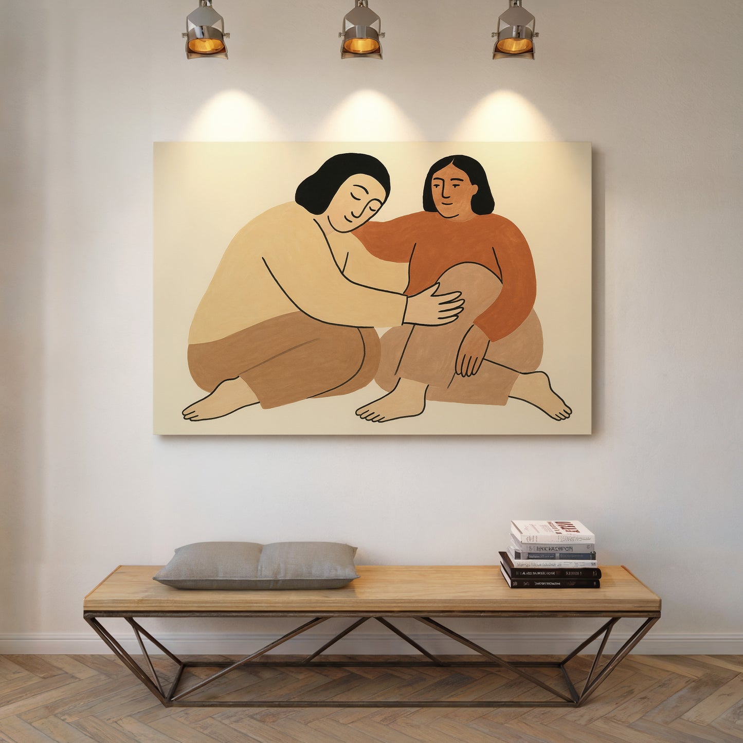 In Gentle Company Friendship Print