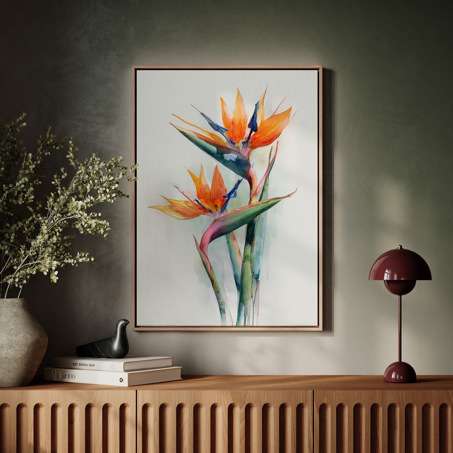 A Dance of Tropical Flames