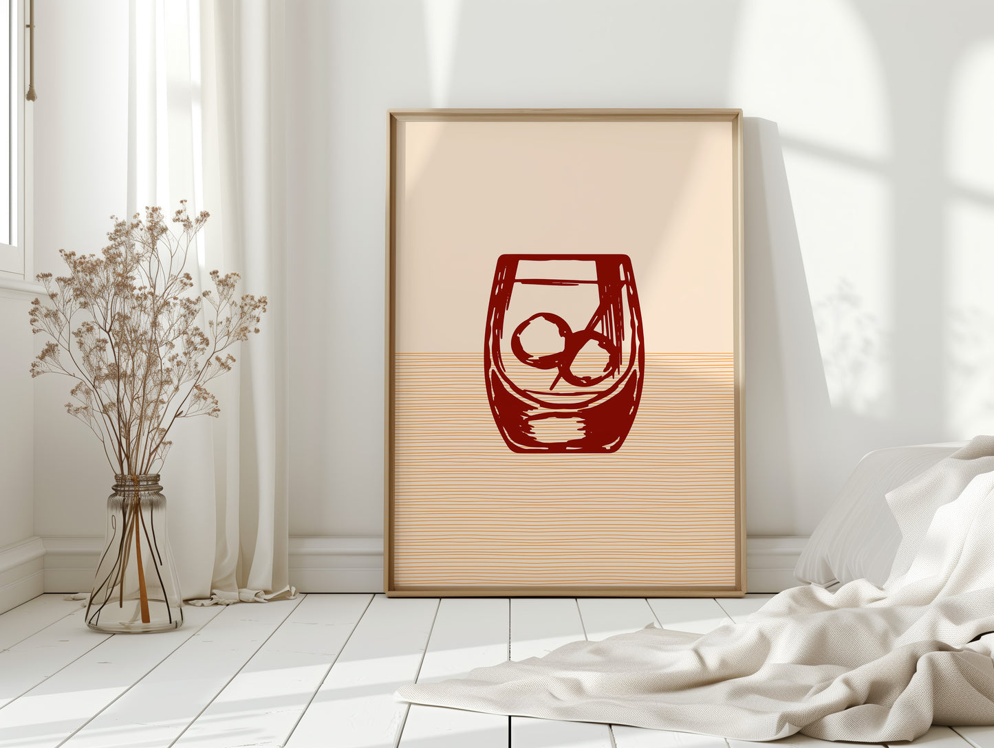 Burgundy Glass Holds Summer Secrets