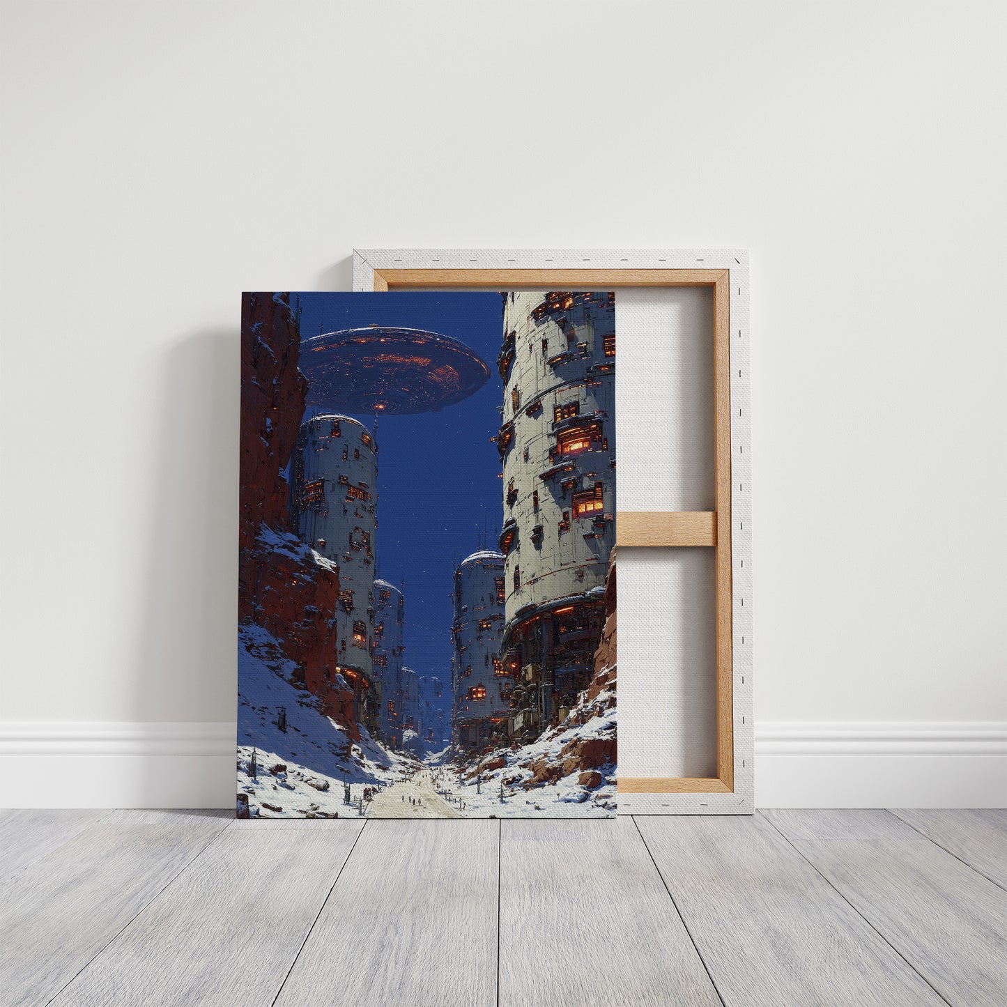 Winter on an Unmapped World