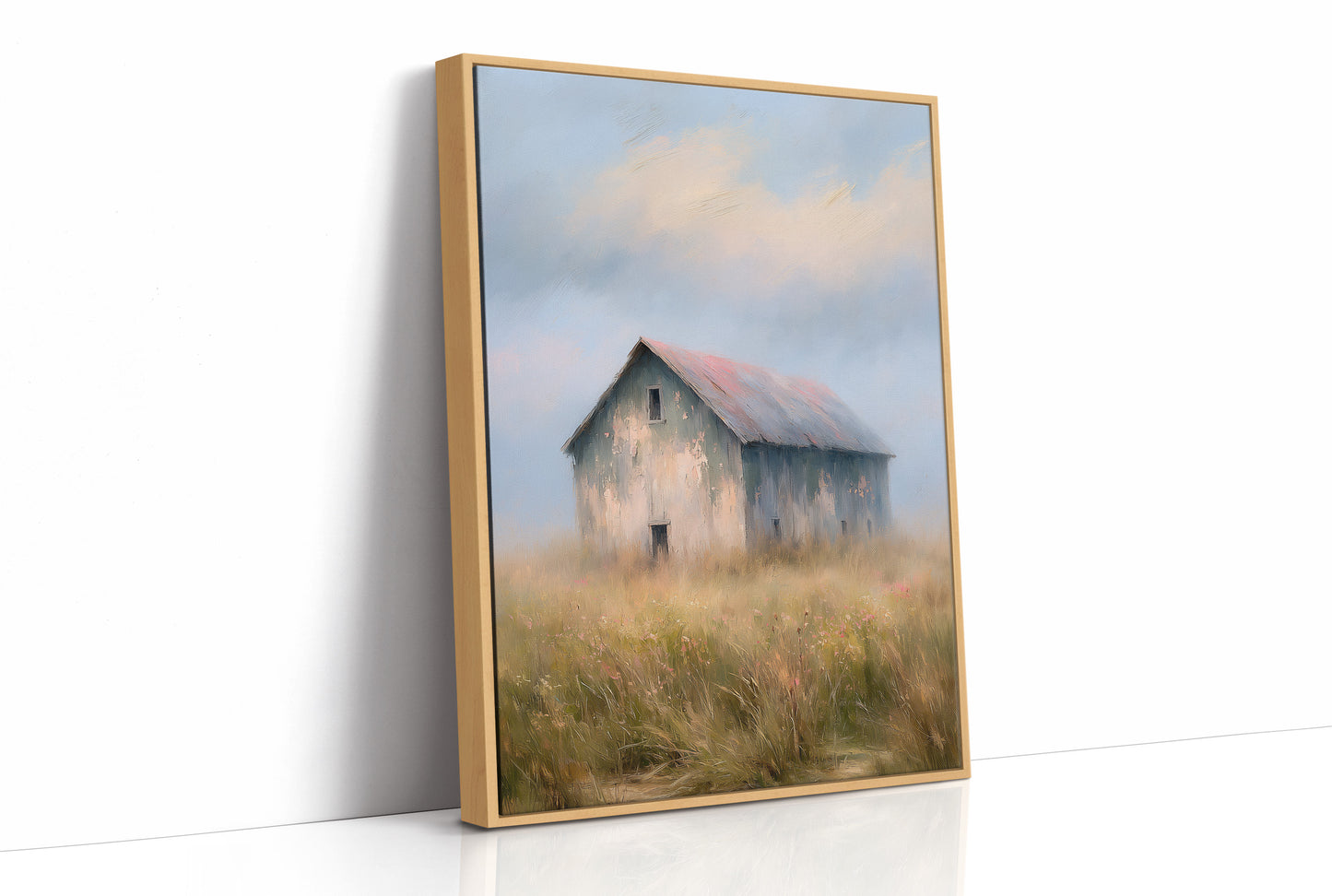Where the Wildflowers Meet the Old Barn