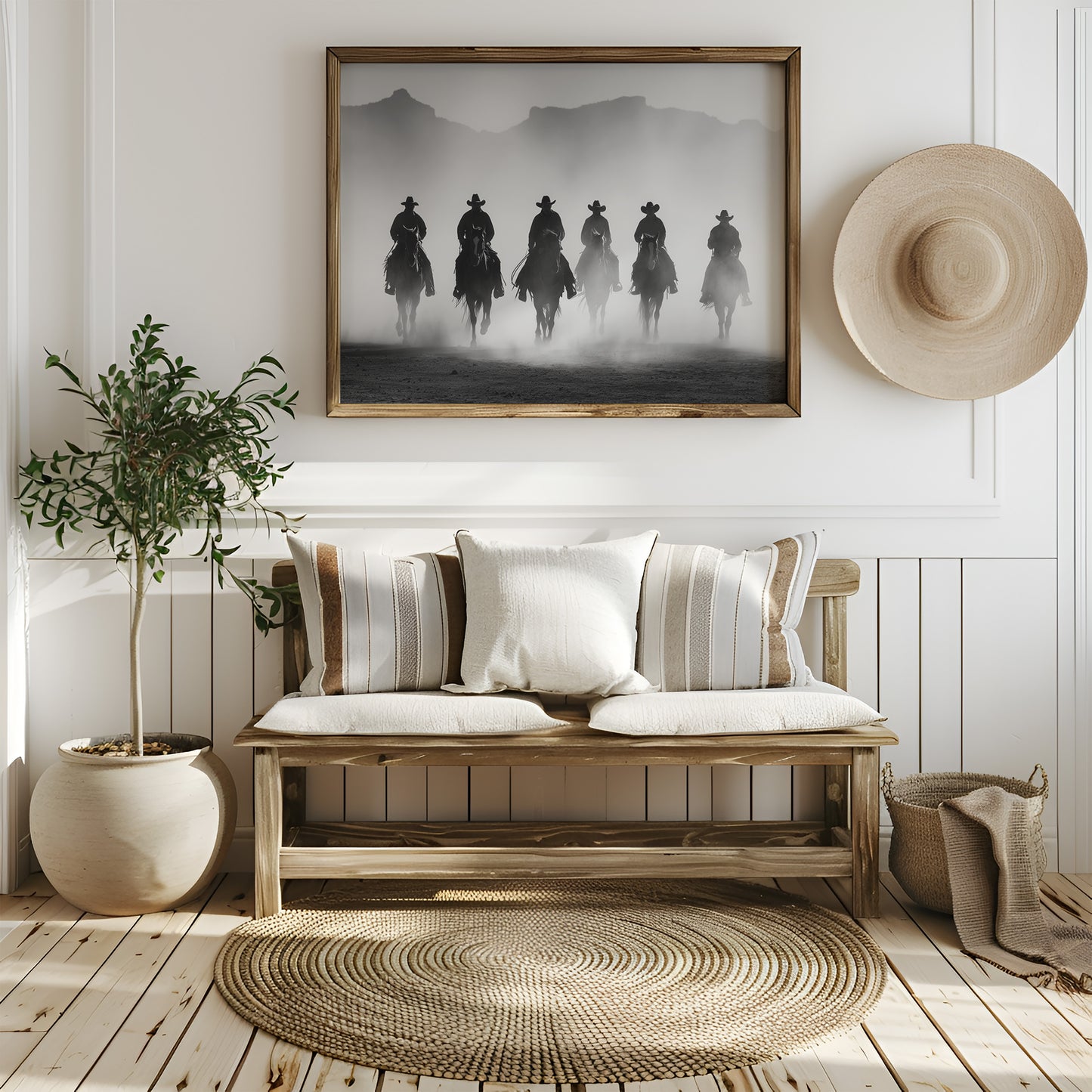 Dawn Riders Chase Mountain Mist