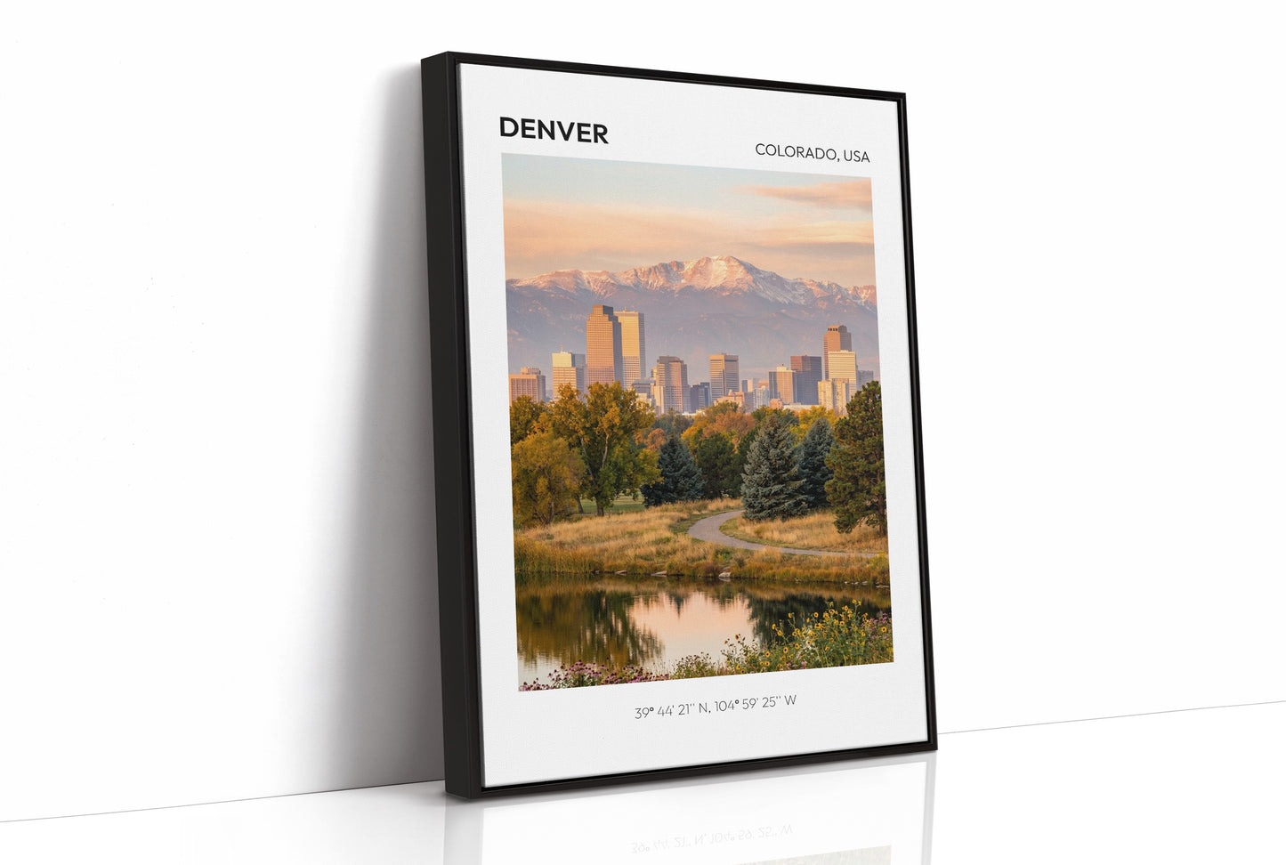 Denver at Golden Hour
