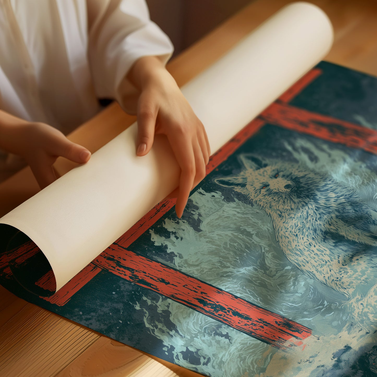 Kitsune at the Torii Gate