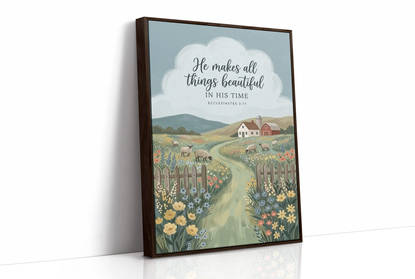 He Makes All Things Beautiful: Sheep Pasture Farmhouse