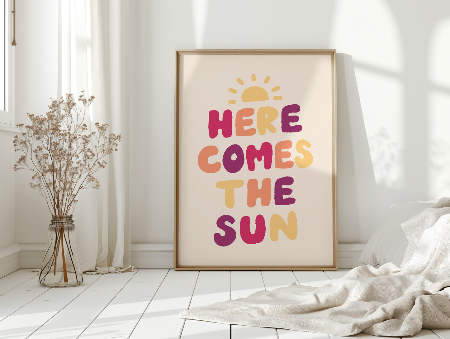 Sunrise Letters Sing Their Joy