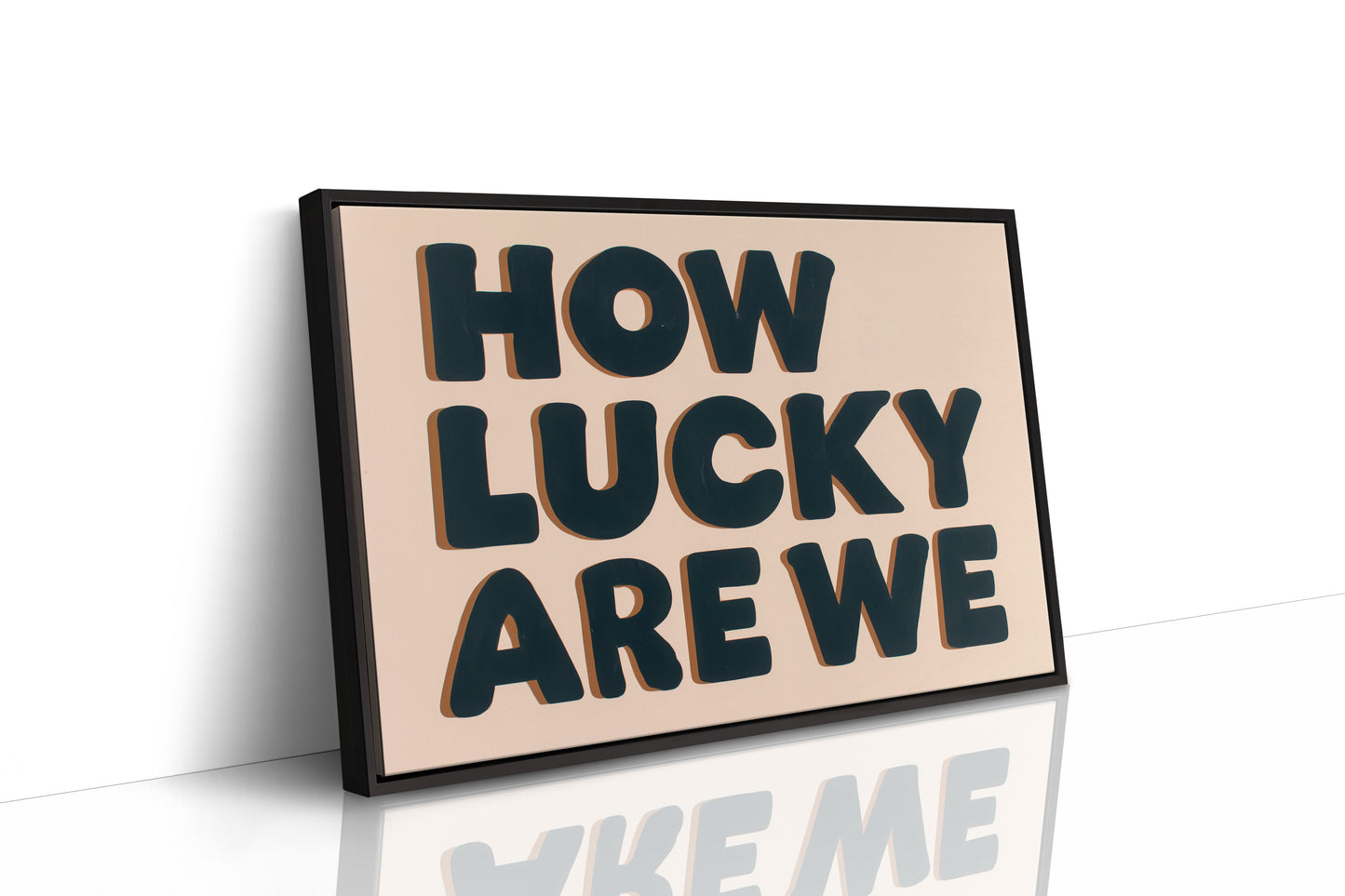 Fortune Smiles In Bold Letters