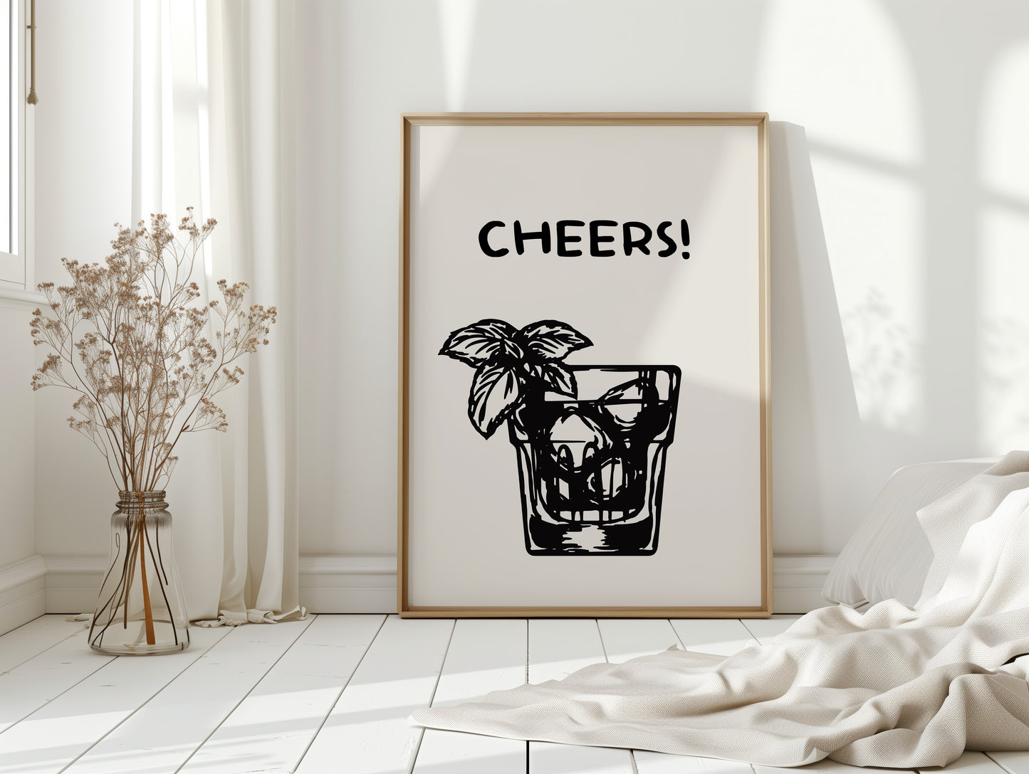 Mint Leaves Toast Summer Nights