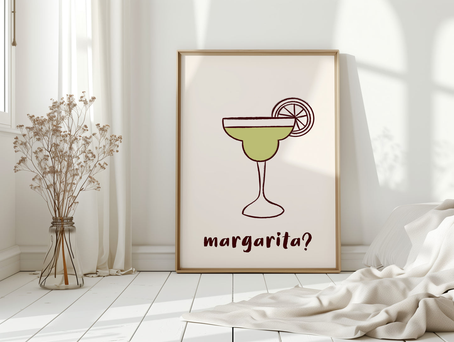 Lime Light Dances Through Glass