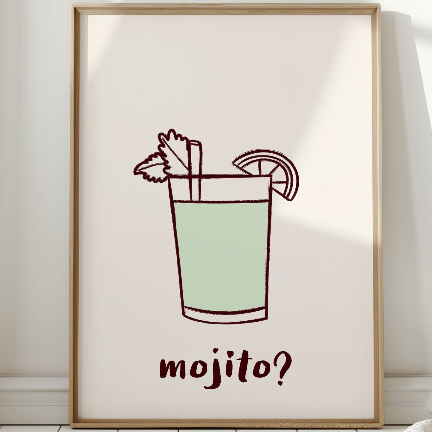 Mint Leaves Dance At Dusk