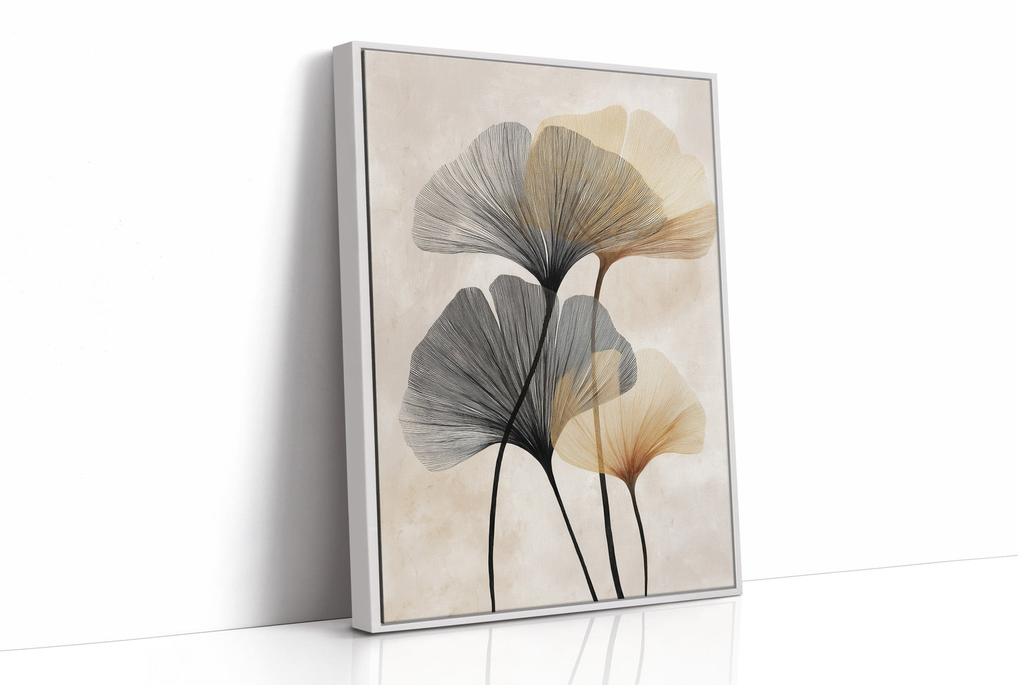 Ginkgo Leaves Dance Above Spirits