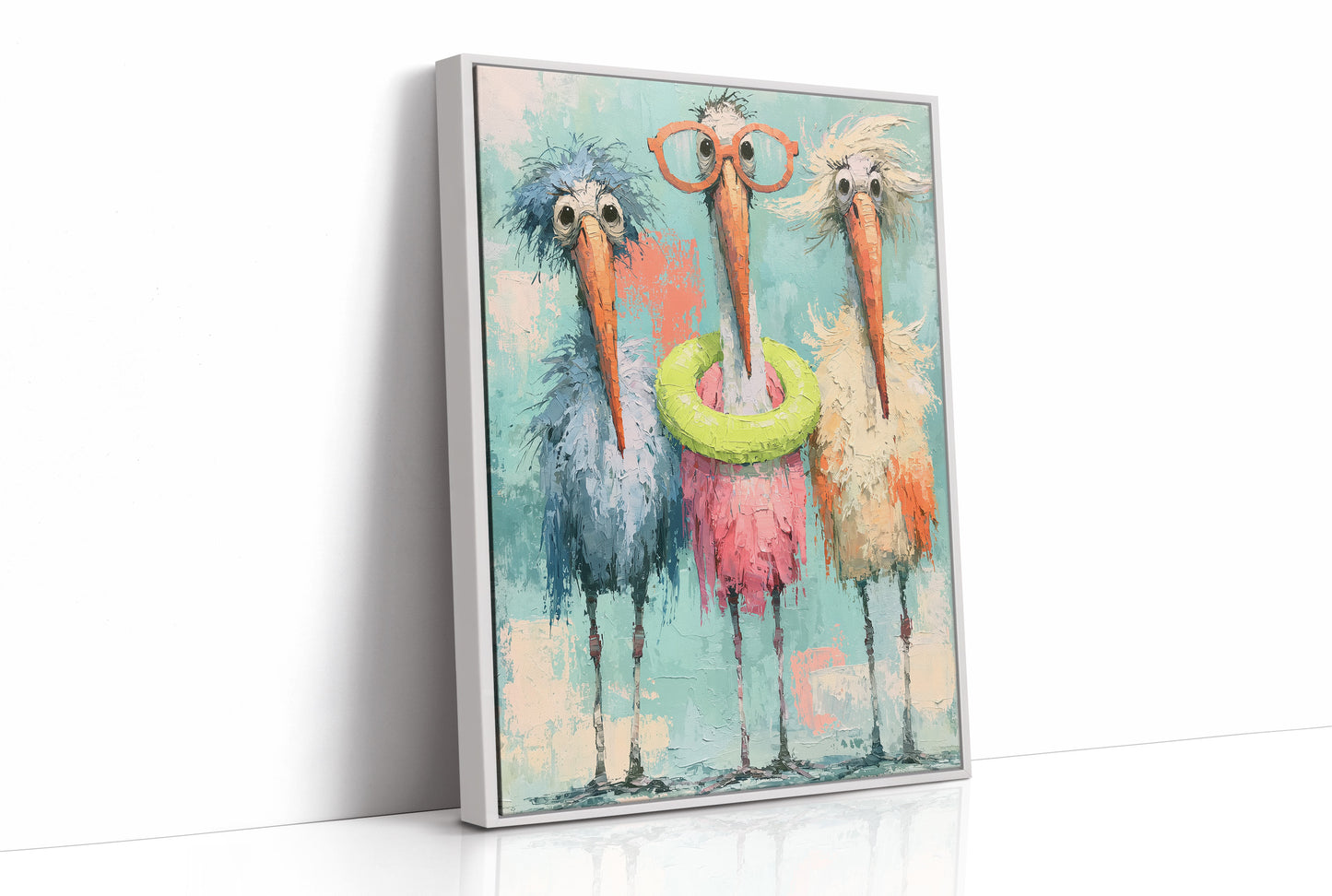 Bespectacled Birds: The Whimsical Trio Returns