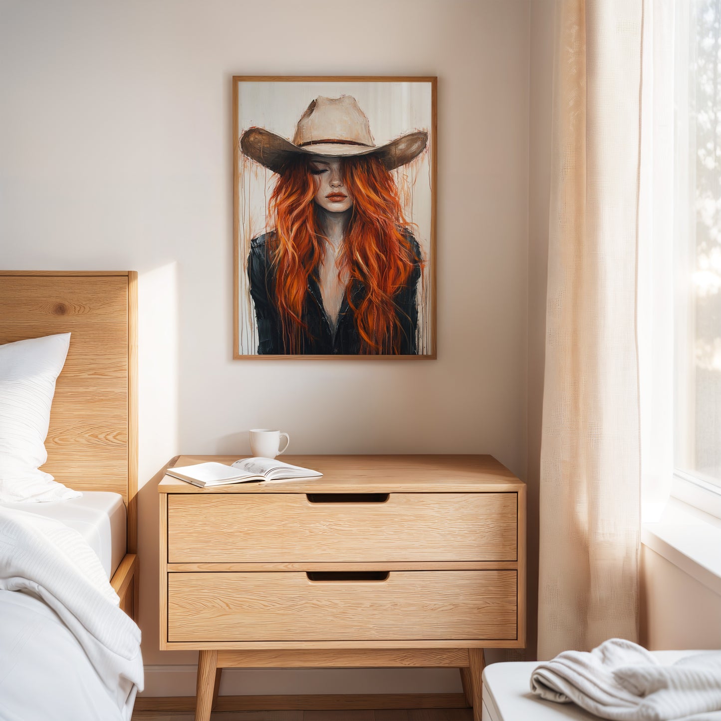 Cowgirl Ember – Rustic Elegance in Red
