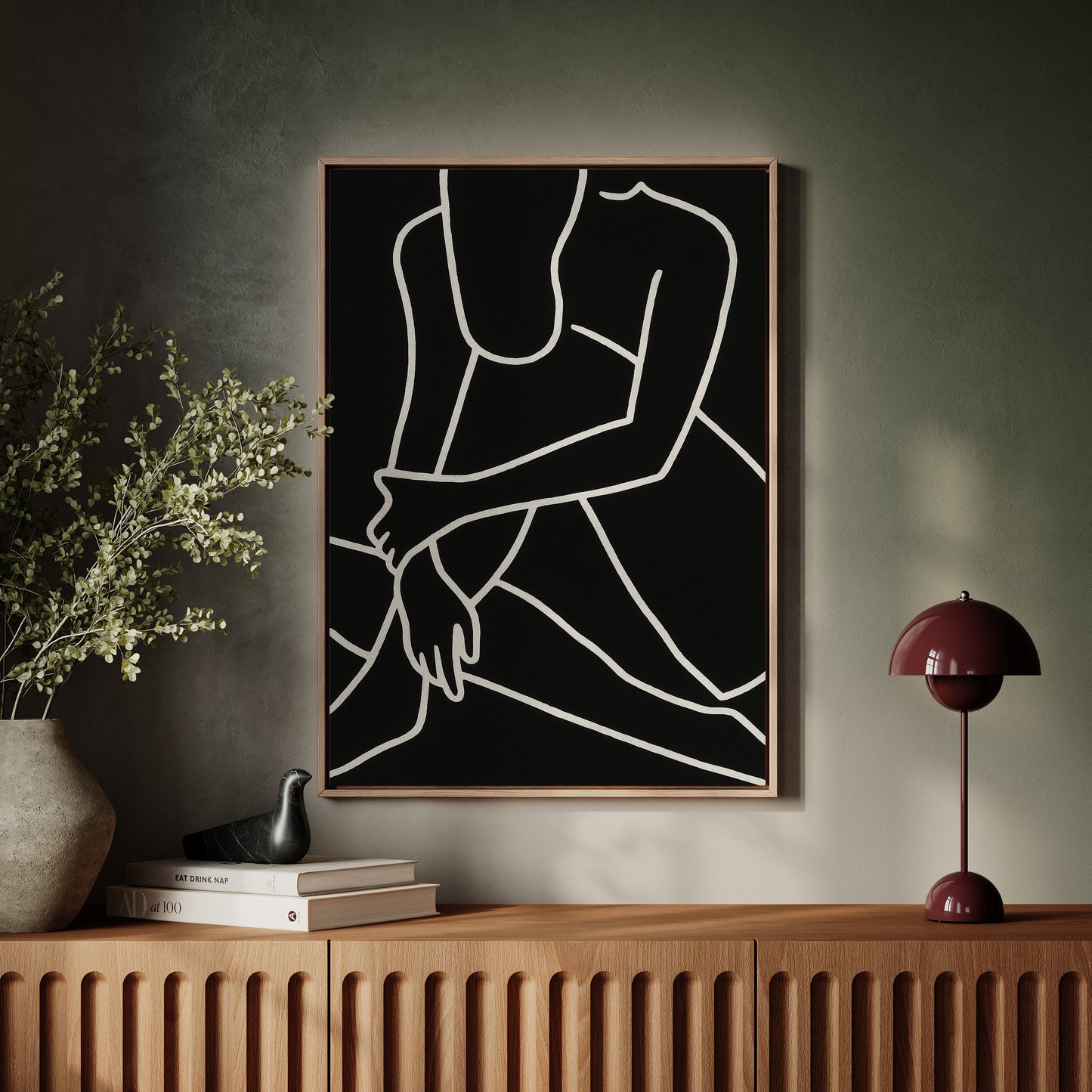 Folded Limbs in Quiet Ink