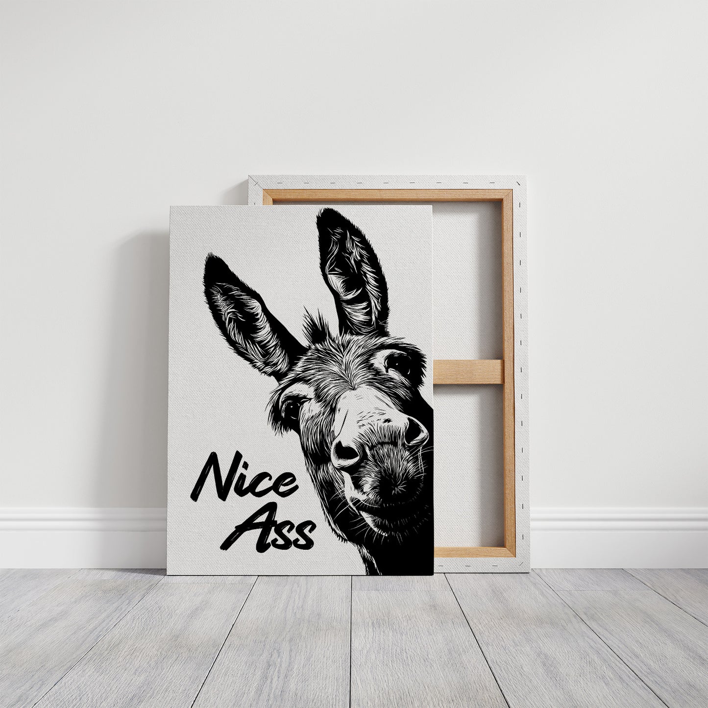 Nice Ass Donkey Humor Print