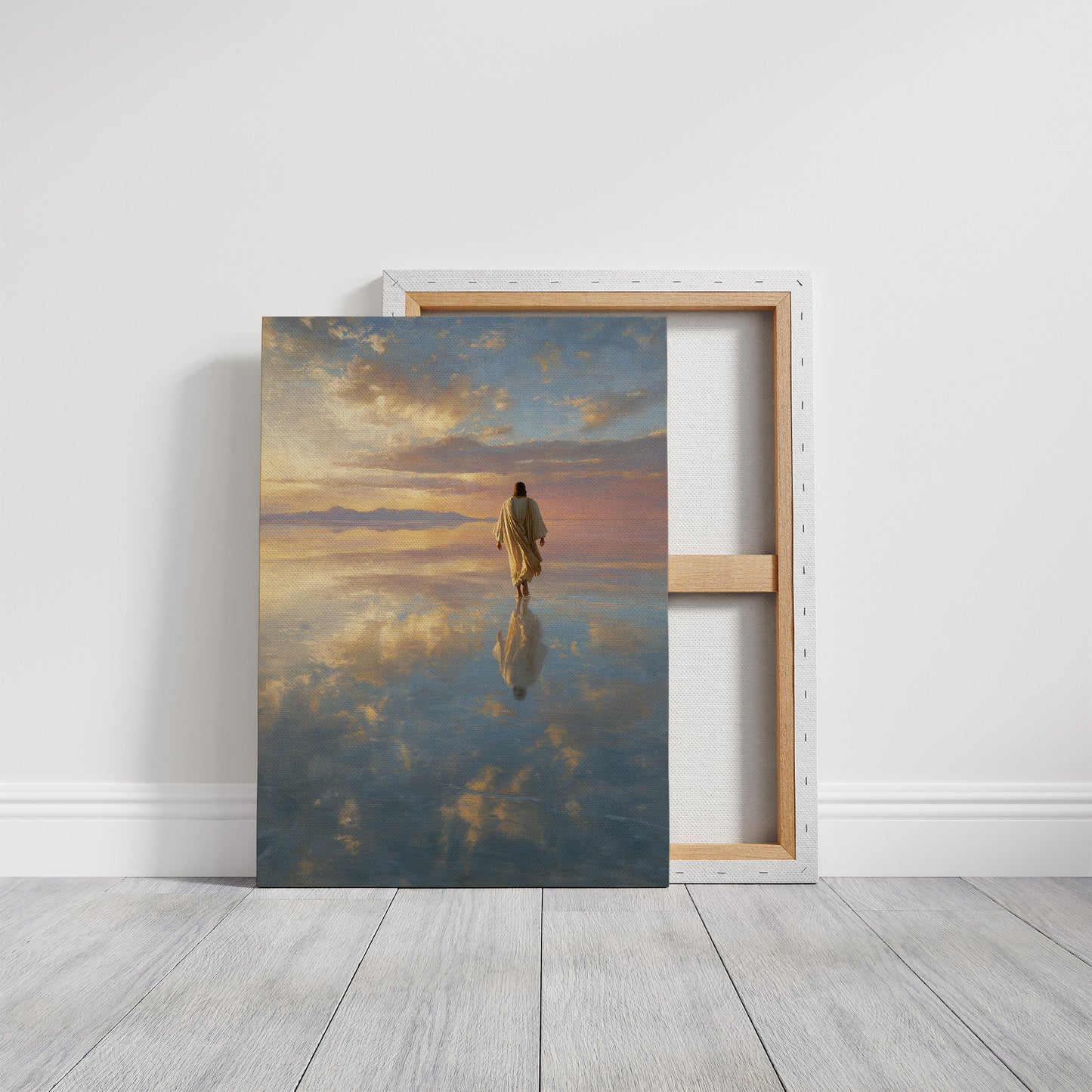 Celestial Footsteps Upon Sacred Waters