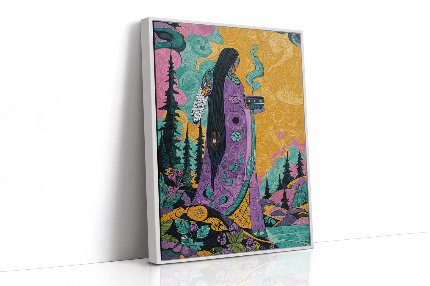 Ceremony Beneath the Painted Sky