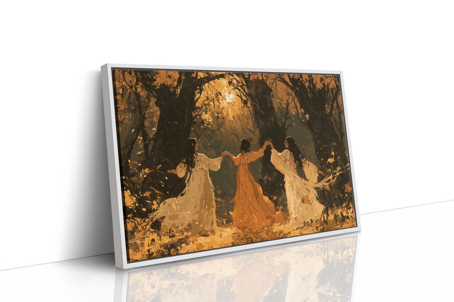 Golden Wood Dancing Circle