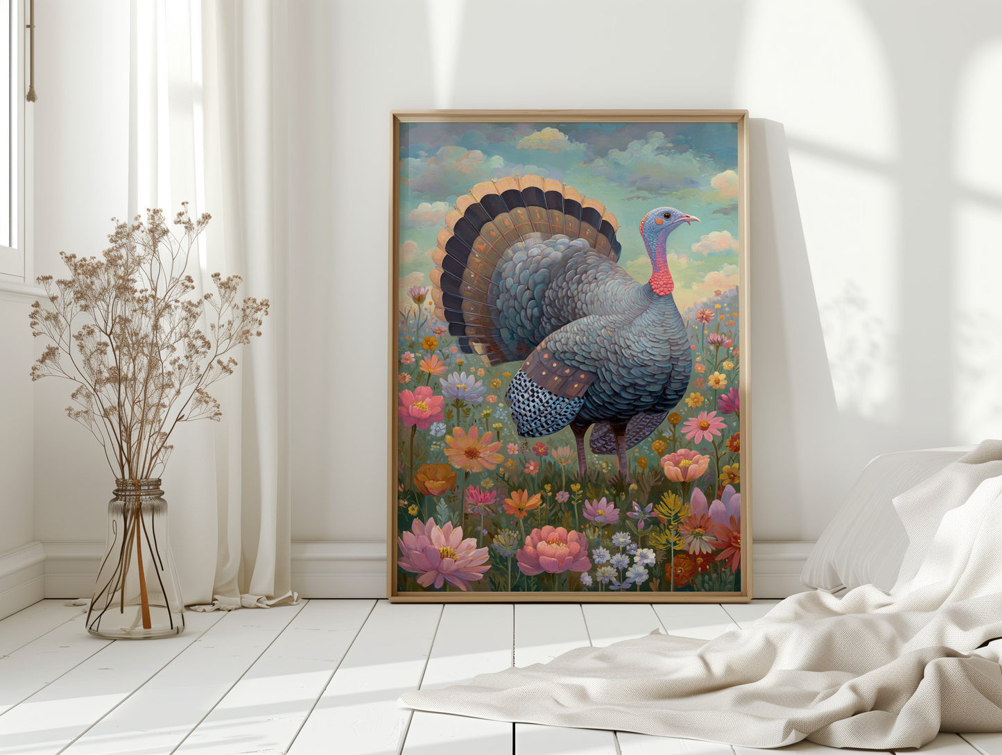 Wildflowers Crown The Turkey King