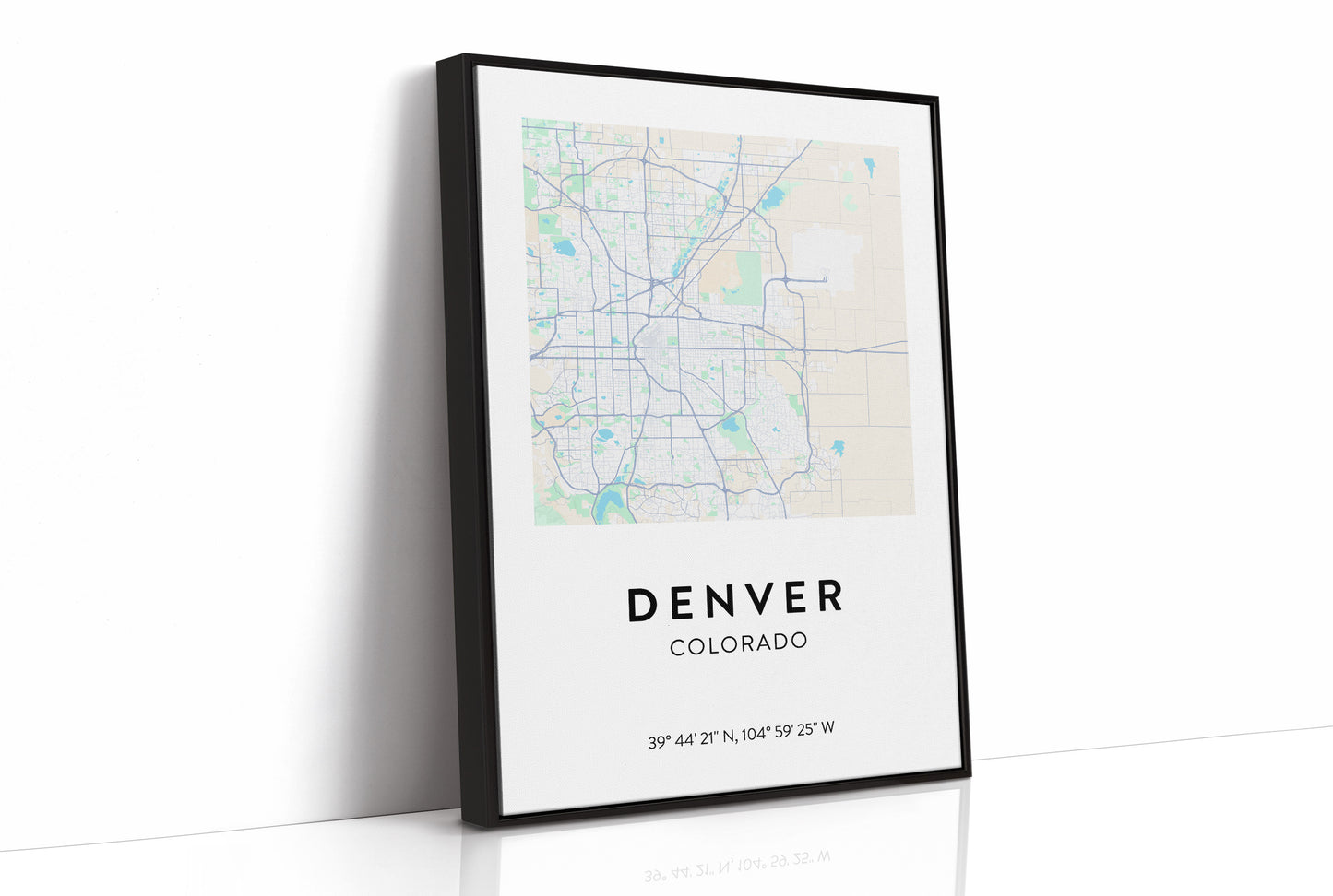 Denver, Mapped in Mint