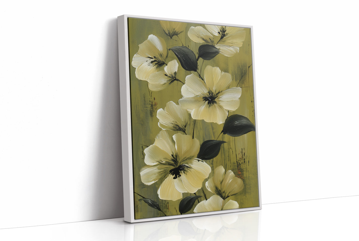 Olive Gardens Meet Ivory Petals