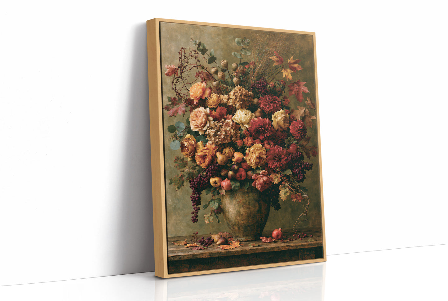 Autumn Harvest: An Opulent Classical Still Life