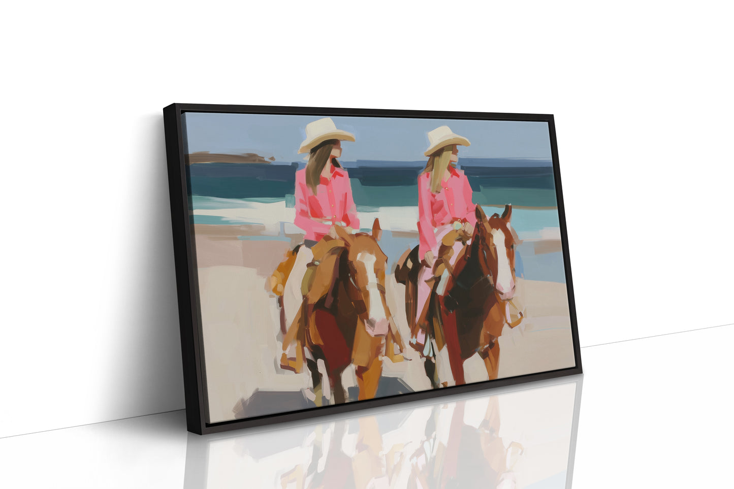 Sisters Riding the Coastal Breeze