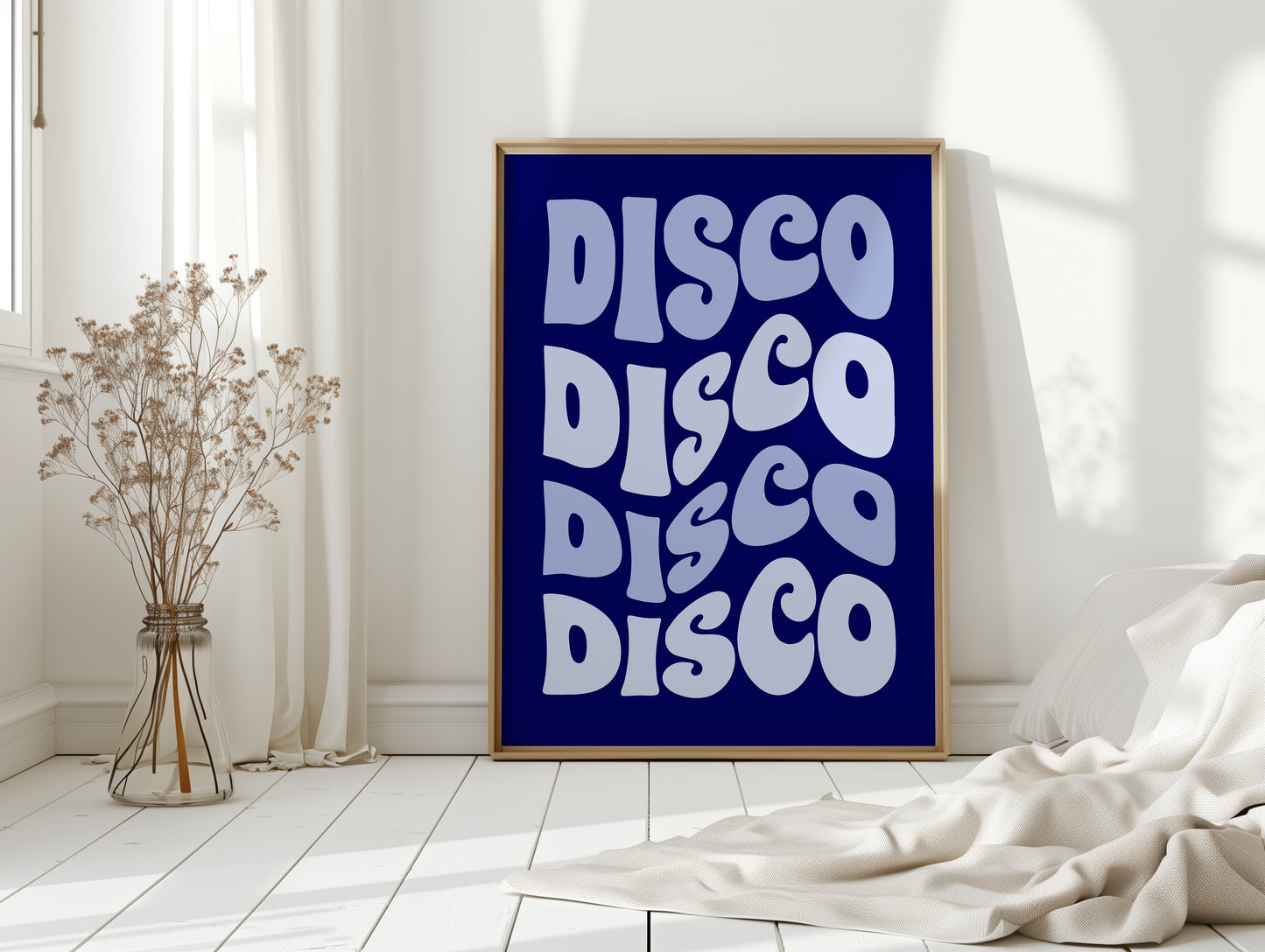Midnight Grooves Dance Electric Blue