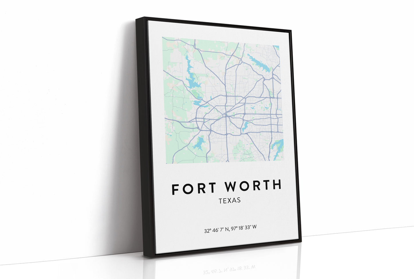 Fort Worth, Mapped in Sky
