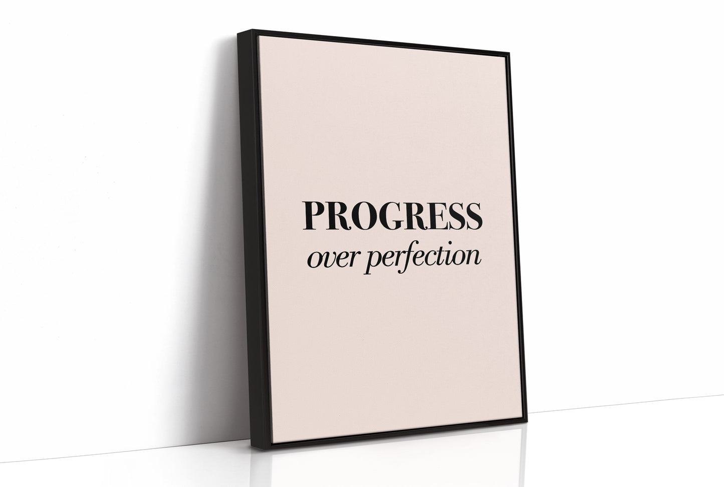Progress Over Perfection