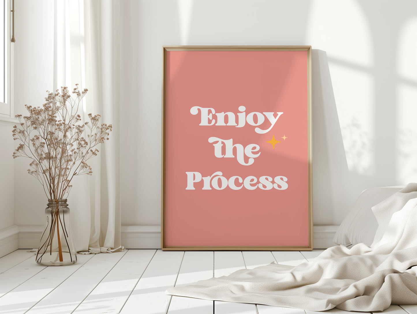 Coral Skies Carry Simple Wisdom