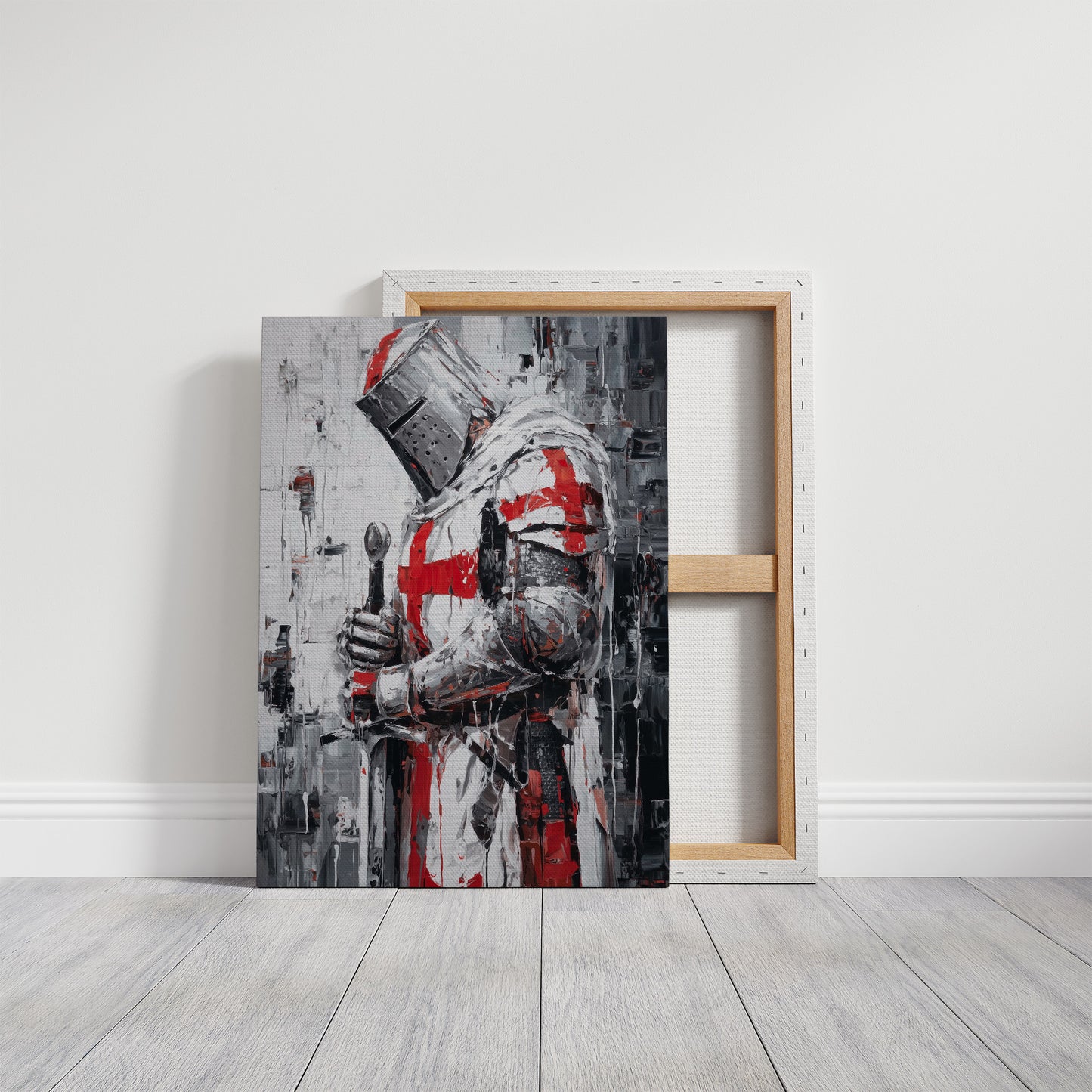 Templar's Oath Through Modern Strokes
