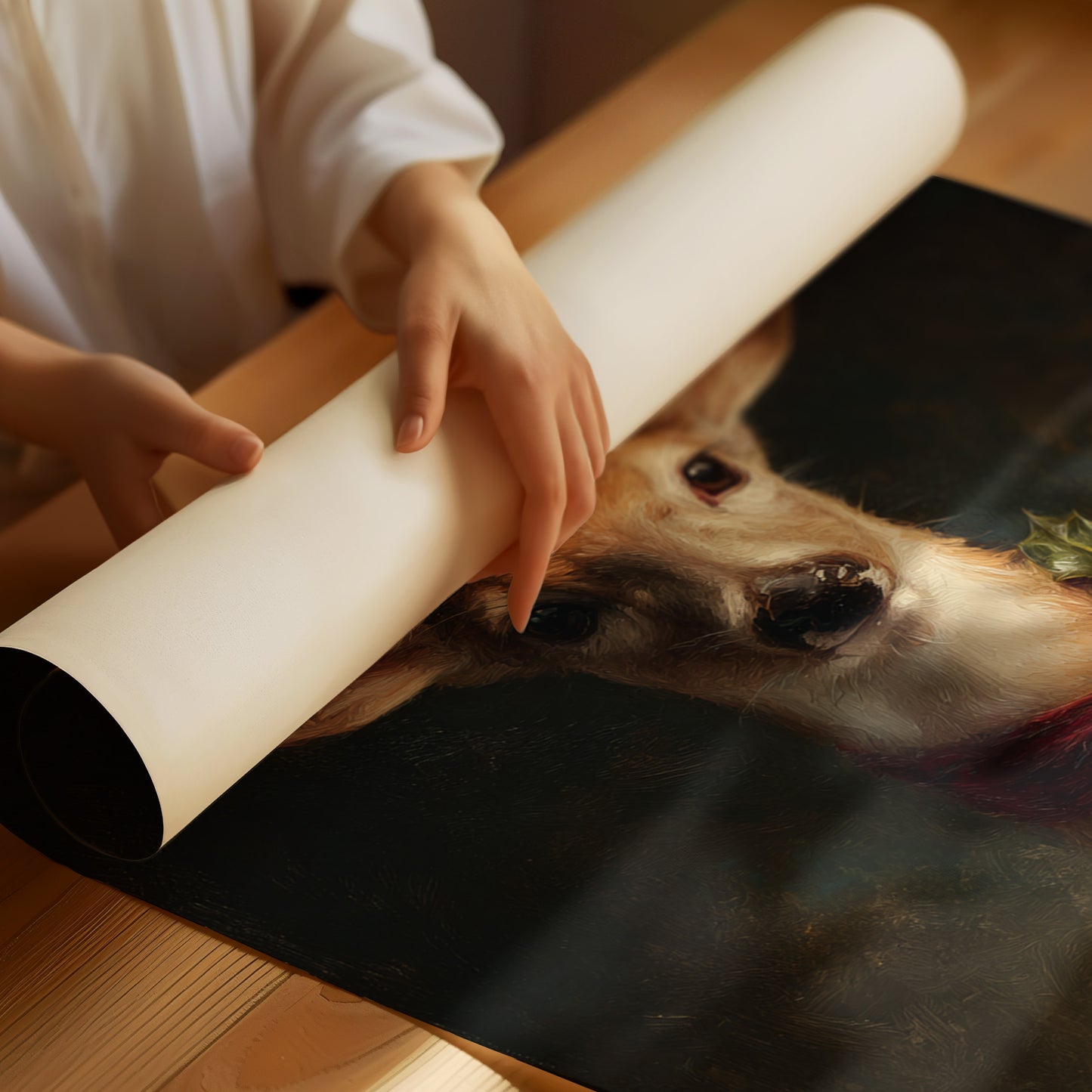 Regal Stag of Wintertide