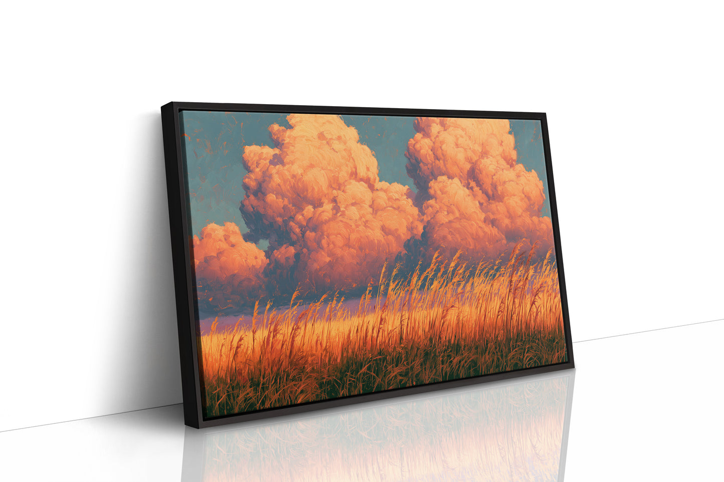 Windswept Prairie Grasses