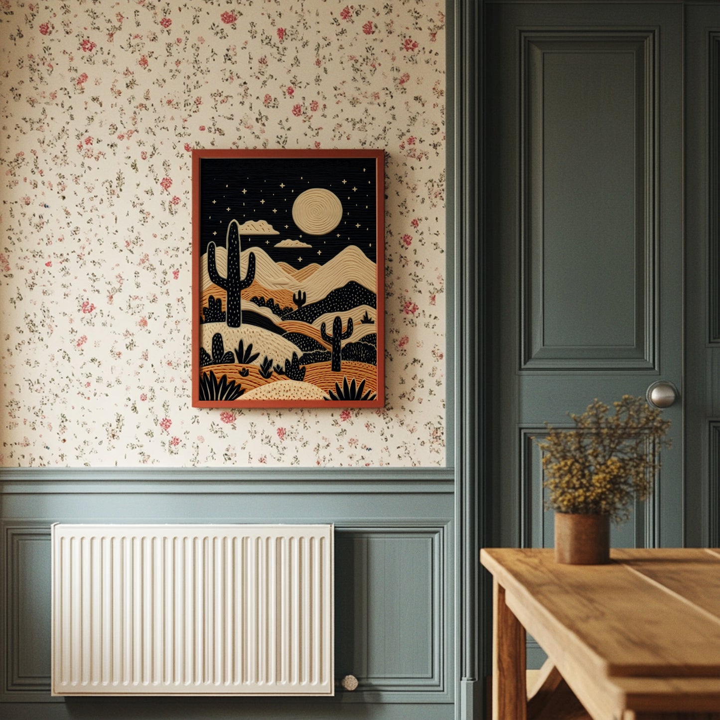 Desert Moonlight Paints Ancient Stories