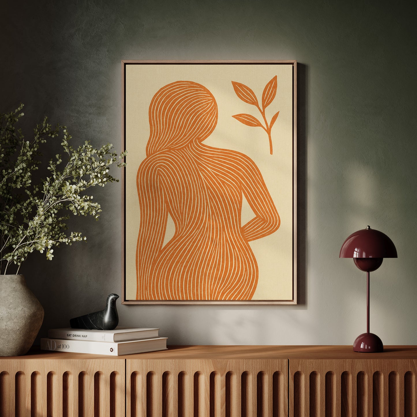 Earth Lines of the Feminine Form