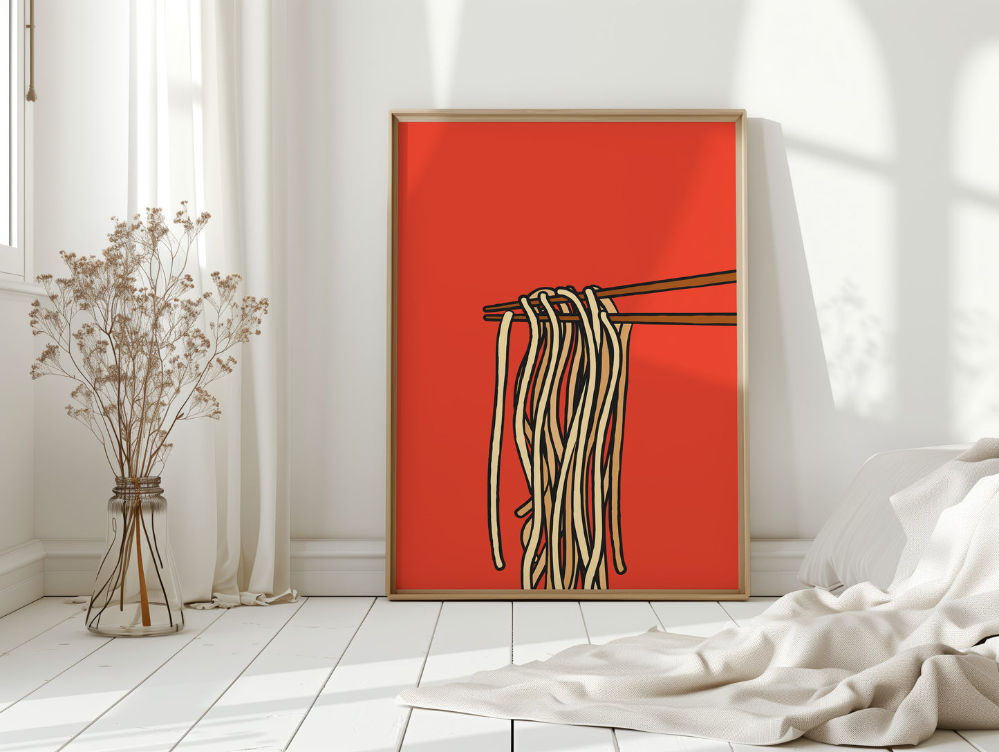 Noodles Dance Their Simple Symphony