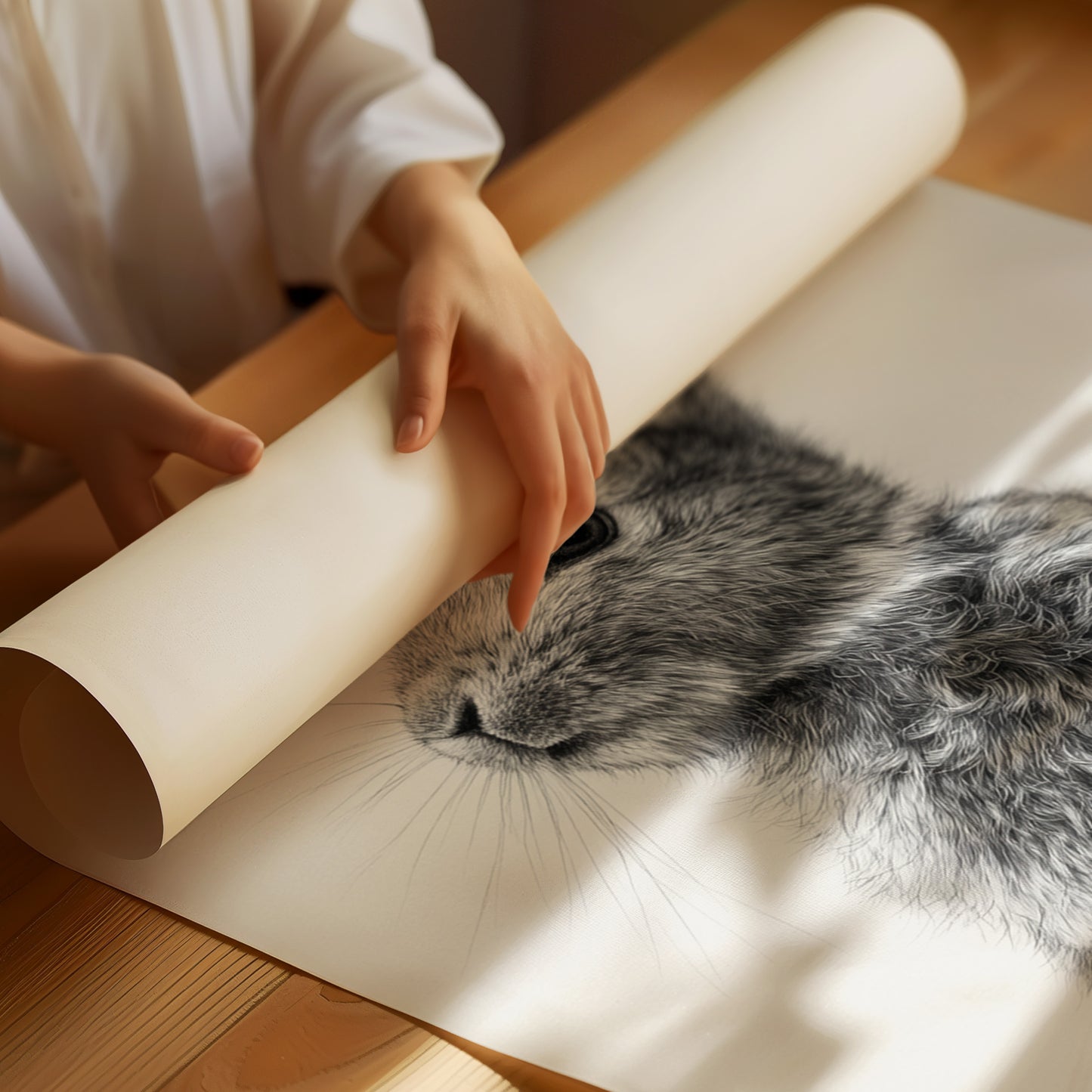 Curiosity Wrapped in Softness