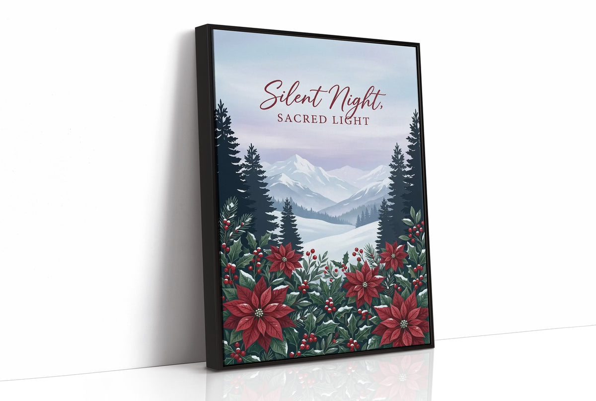 Silent Night, Sacred Light: Poinsettias Kept It Down
