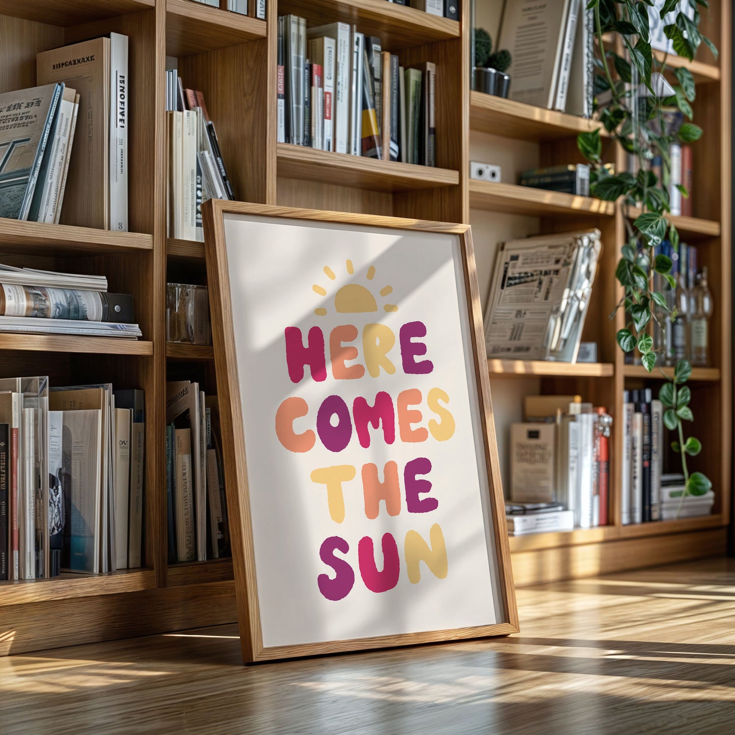 Sunrise Letters Sing Their Joy