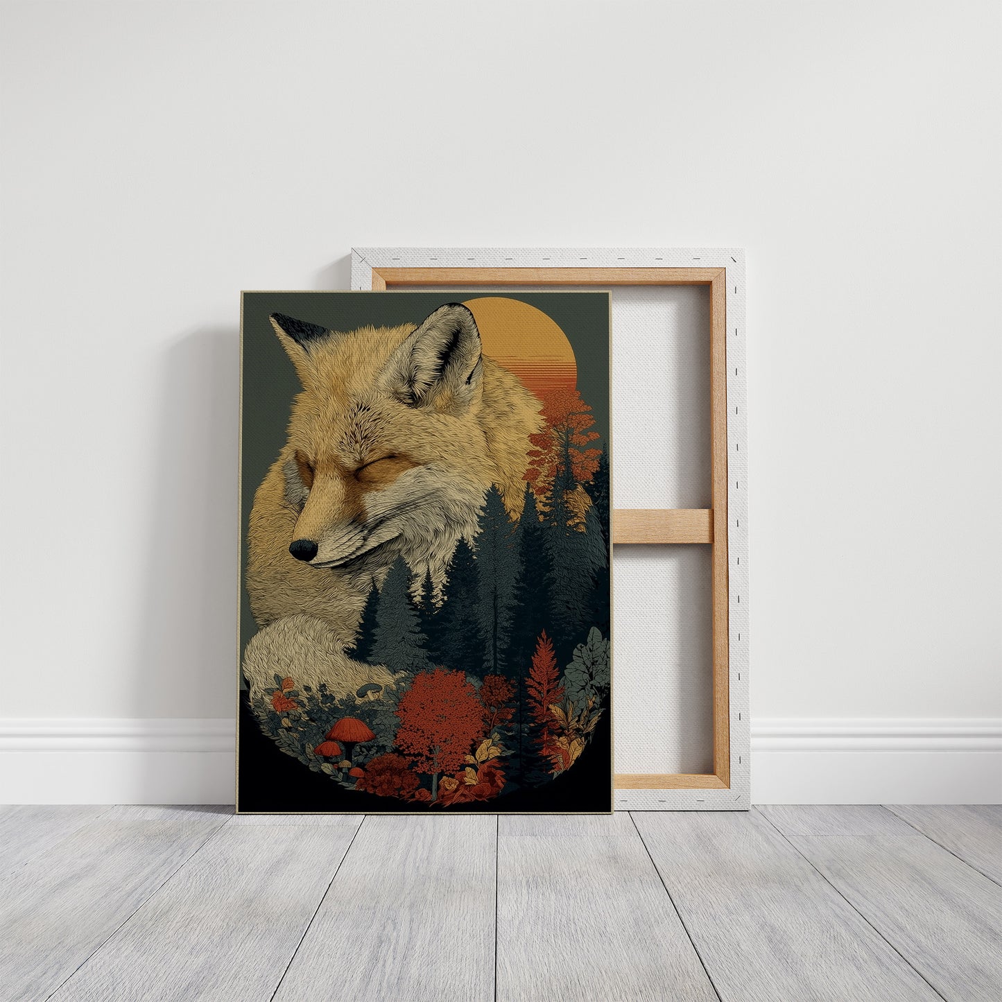 The Forest Dreaming Through the Fox