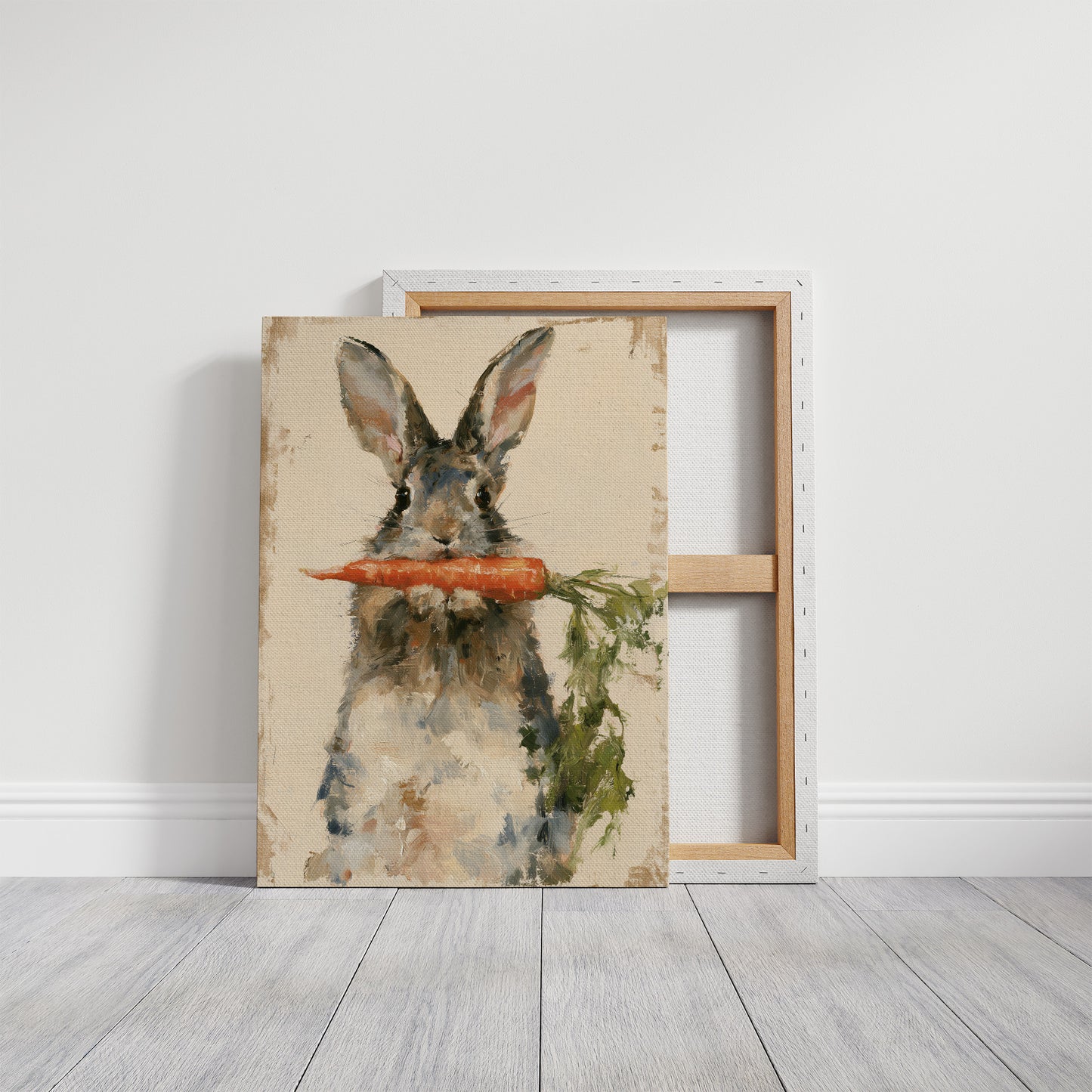 Rabbit With Carrot Impasto