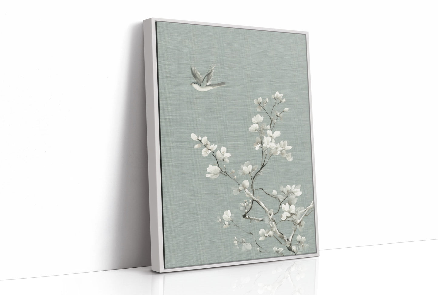 Soft Blossoms On Morning Linen