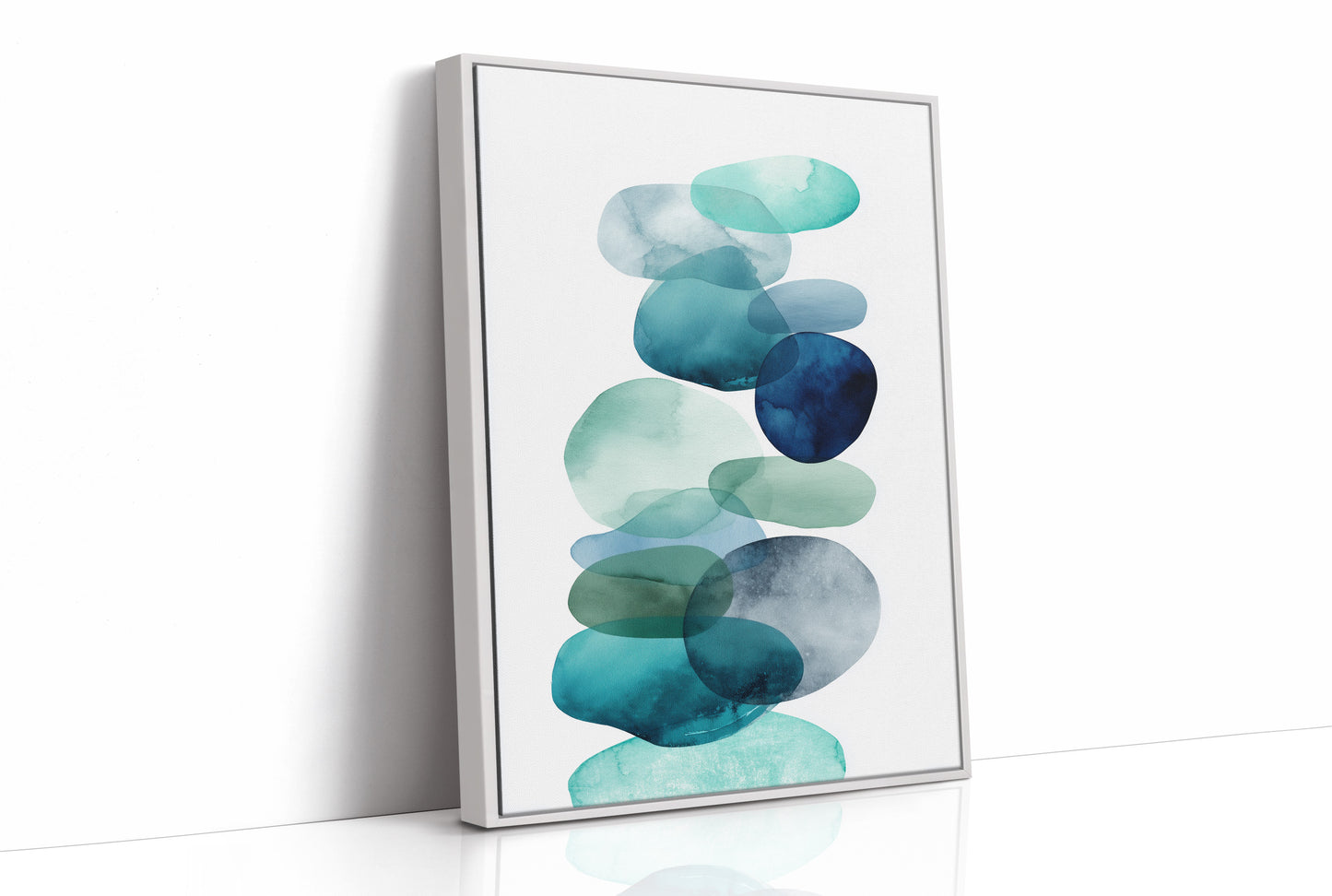 Ocean Stones Float Through Morning