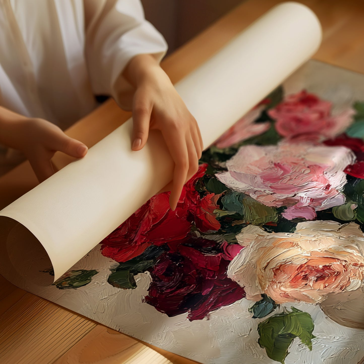 Hearts Bloom in Silent Elegance