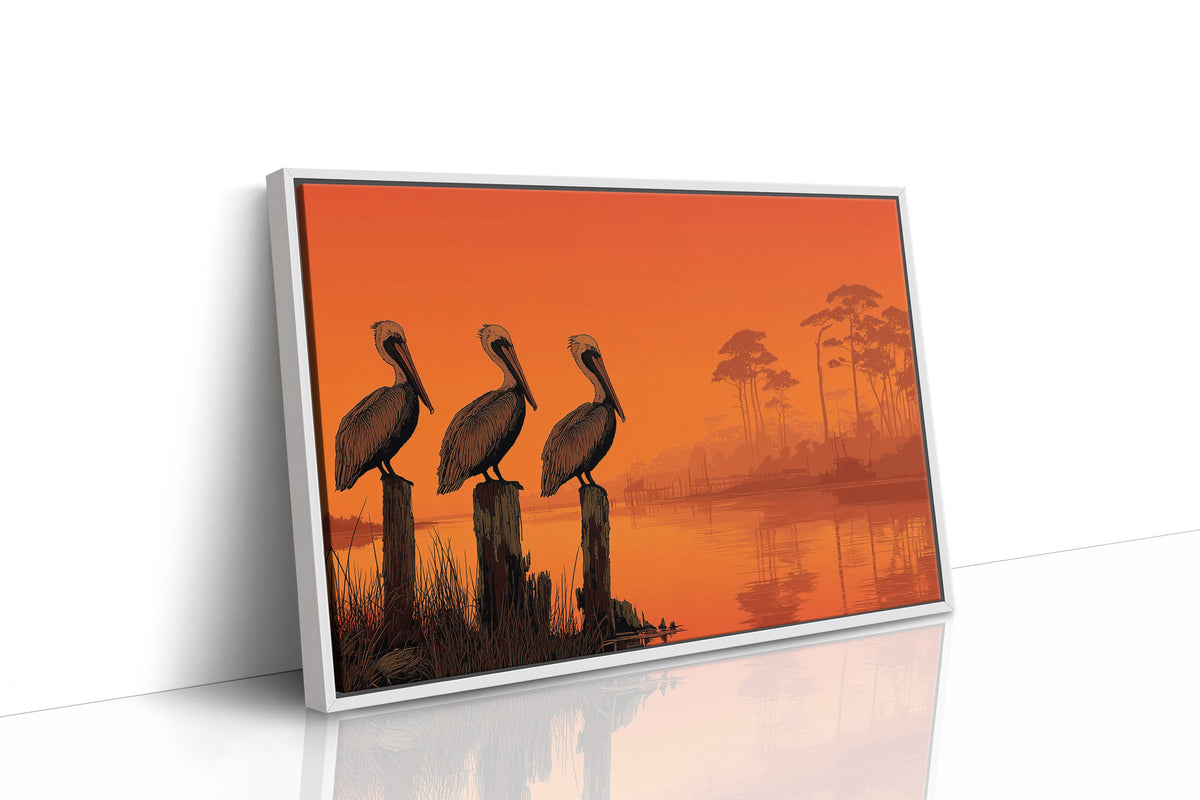 Three Pelicans, Zero Fish Caught